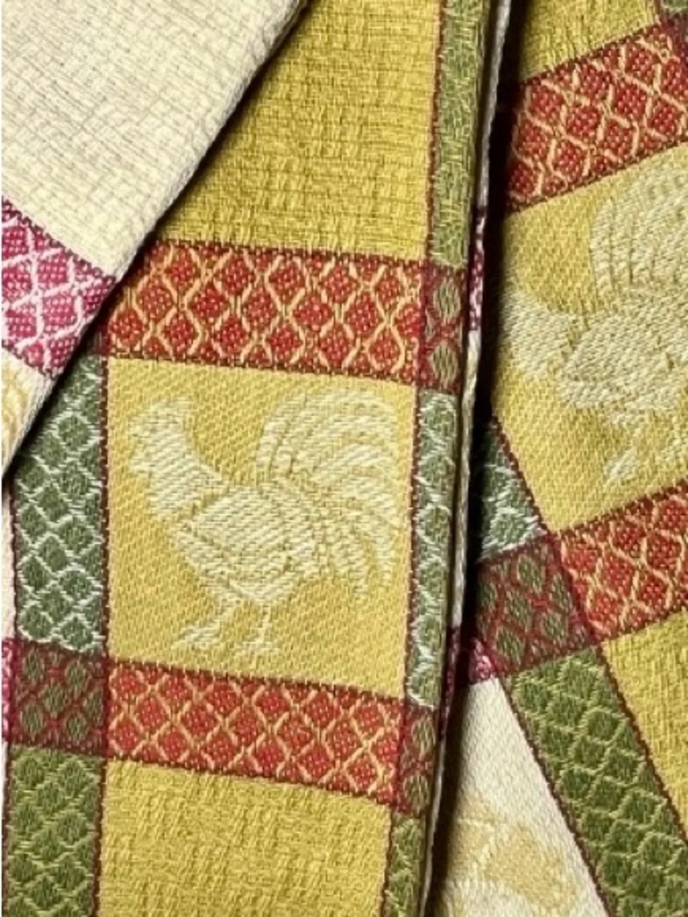 Rooster Chicken Hen Cloth Napkins Set 4 Farmhouse Cottage Country 17” NEW